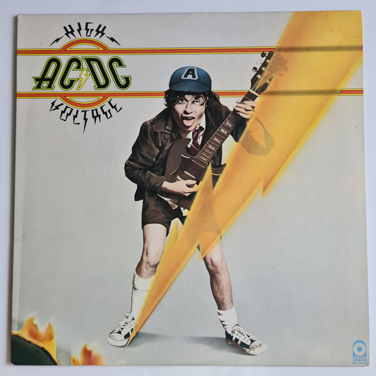 AC/DC – High Voltage - 1976 (1982 Canadian Pressing) - Vinyl Record LP (Excellent)