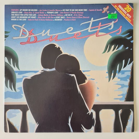 Various Artists - Duets: 20 Original Hits - 1983 - Vinyl Record LP