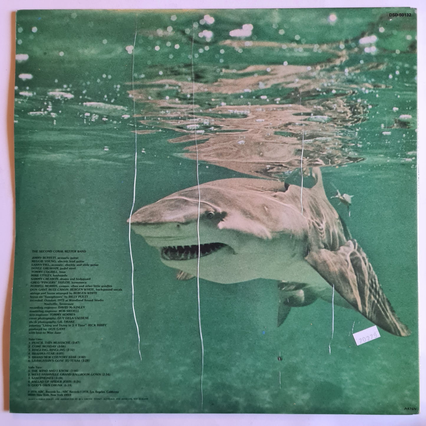 Jimmy Buffett – Living And Dying In 3/4 Time - 1975 (1979 Australian Pressing) - Vinyl Record LP (Gatefold)