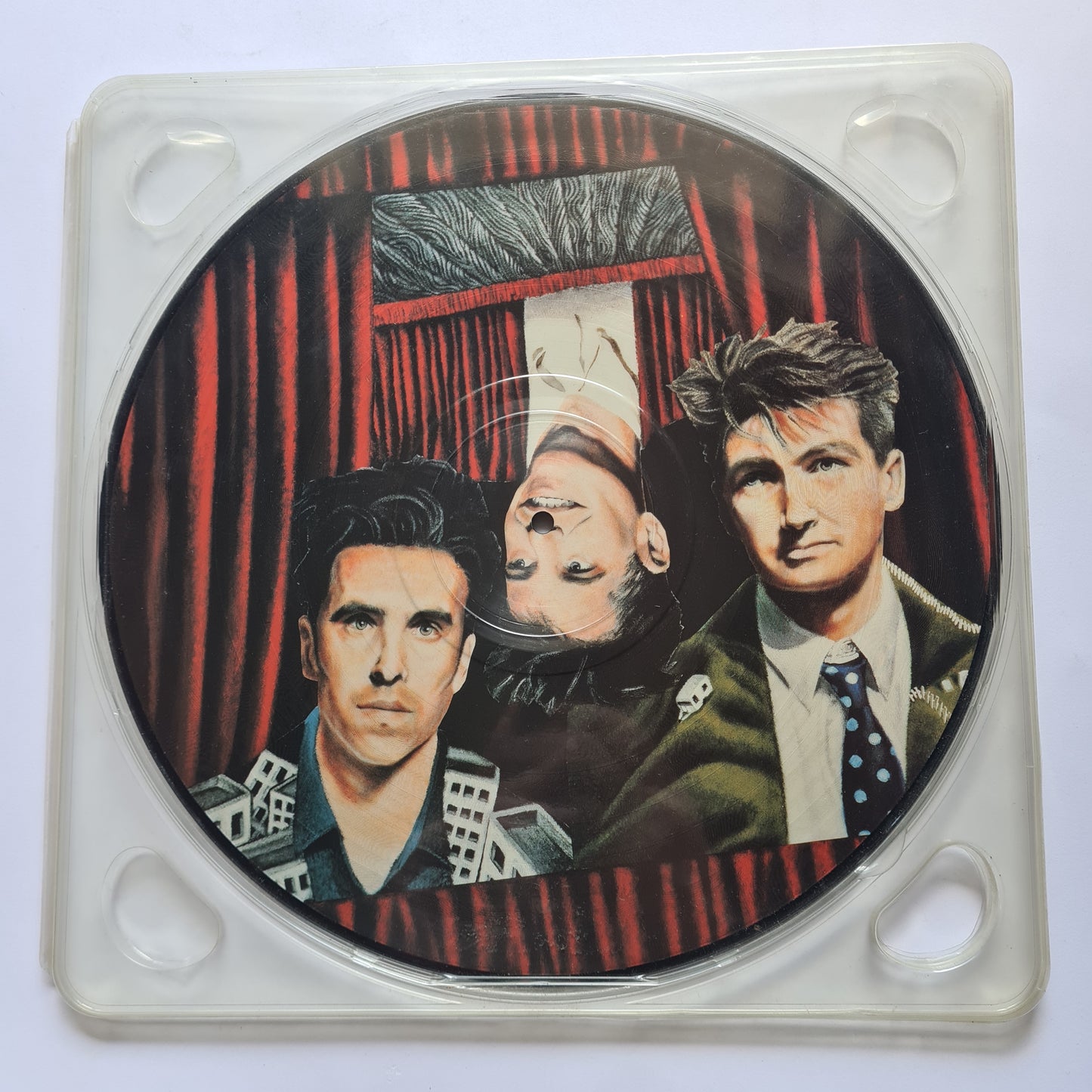 Crowded House – Temple Of Low Men - 1988 - Vinyl Record Picture Disc