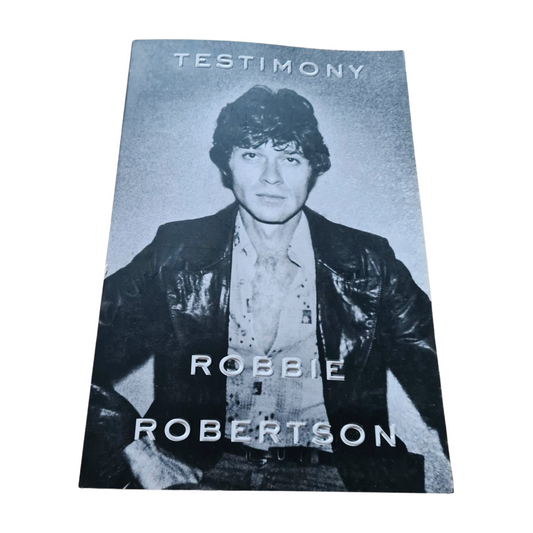 Robbie Robertson (The Band) - Testimony - Paperback Book