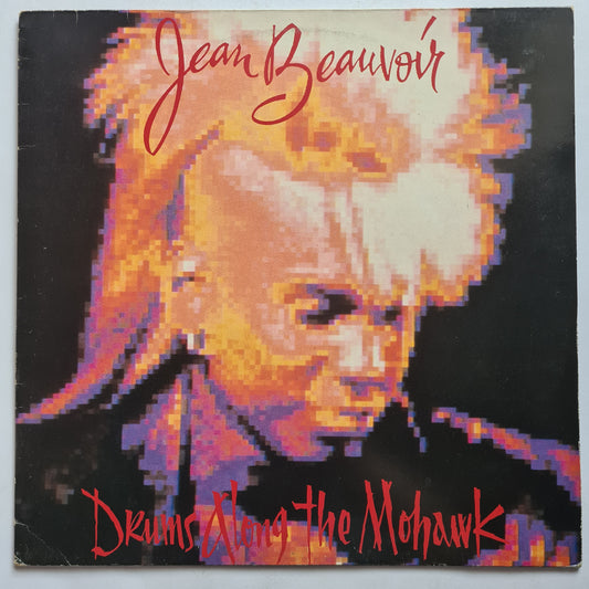 Jean Beauvoir  – Drums Along The Mohawk - 1986 - Vinyl Record LP (KISS related)