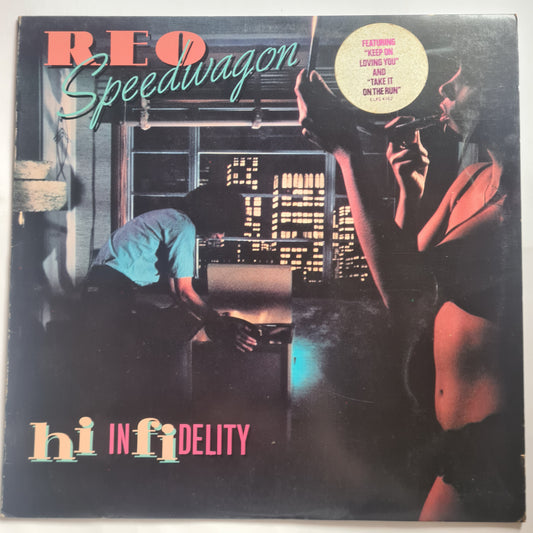 REO Speedwagon – hi INfiDELITY - 1980 - Vinyl Record LP