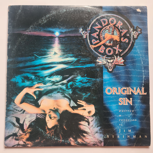 Pandora's Box (Jim Steinman) – Original Sin- 1989 (South African Pressing) - Vinyl Record 2LP