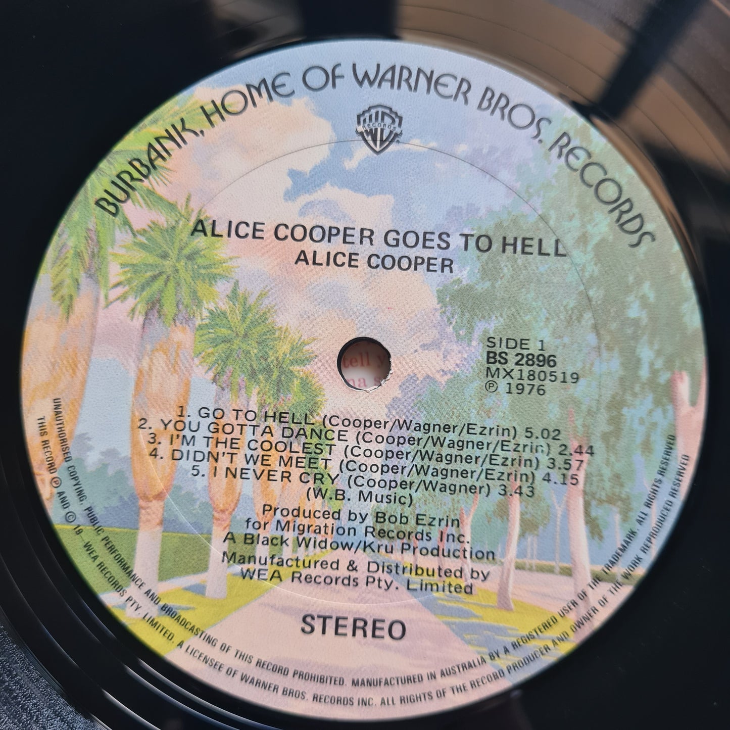 Alice Cooper – Goes To Hell - 1976 - Vinyl Record LP (near mint)
