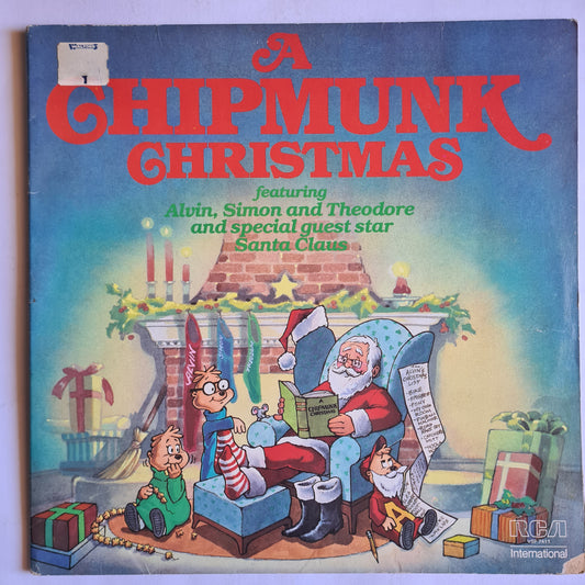 Alvin & The Chipmunks – A Chipmunk Christmas - 1981 - Vinyl Record LP