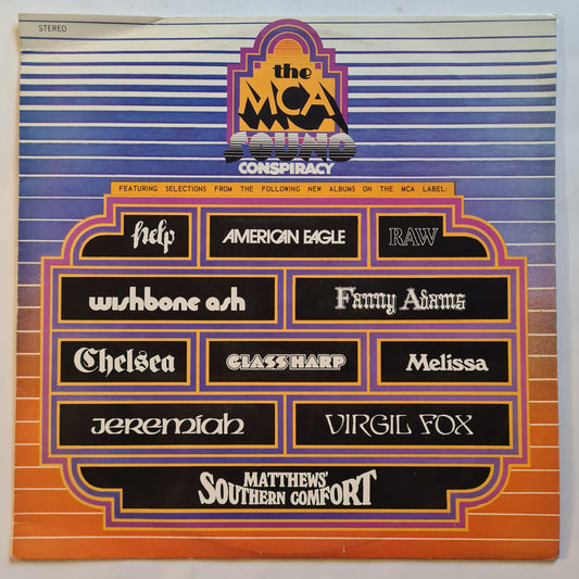 Various – The MCA Sound Conspiracy - 1971 - Vinyl Record LP (featuring: Chelsea w/ Peter Criss from KISS)