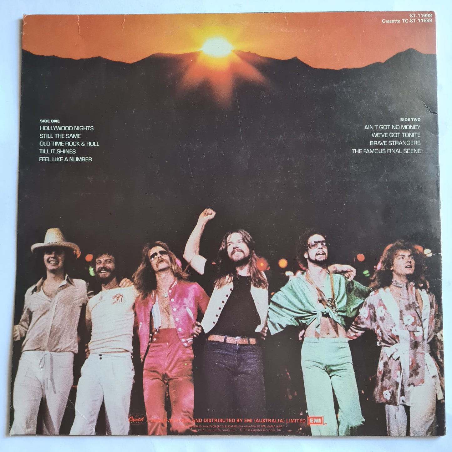 Bob Seger & The Silver Bullet Band – Stranger In Town - 1978 - Vinyl Record LP