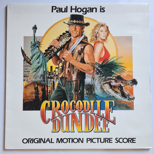 Peter Best – Crocodile Dundee Original Motion Picture Score - 1986 - Vinyl Record LP