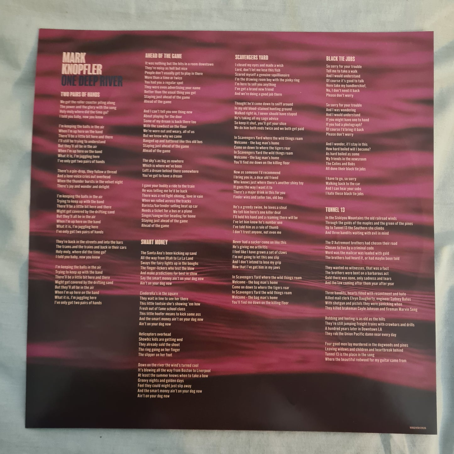 Mark Knopfler – One Deep River - 2024 - Vinyl Record 2LP (near mint)