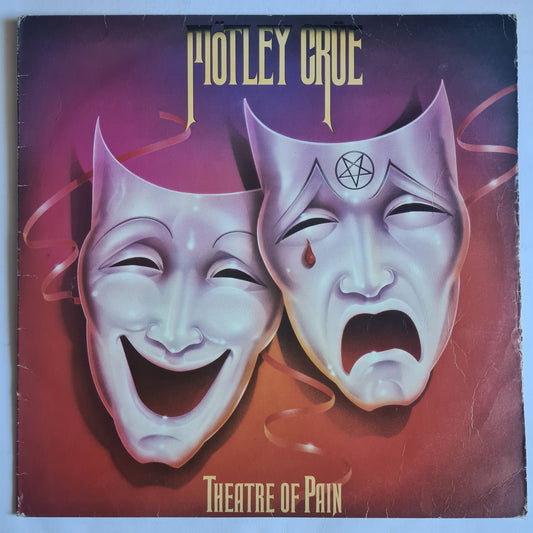 Motley Crue – Theatre Of Pain - 1985 (Australian Pressing) - Vinyl Record LP