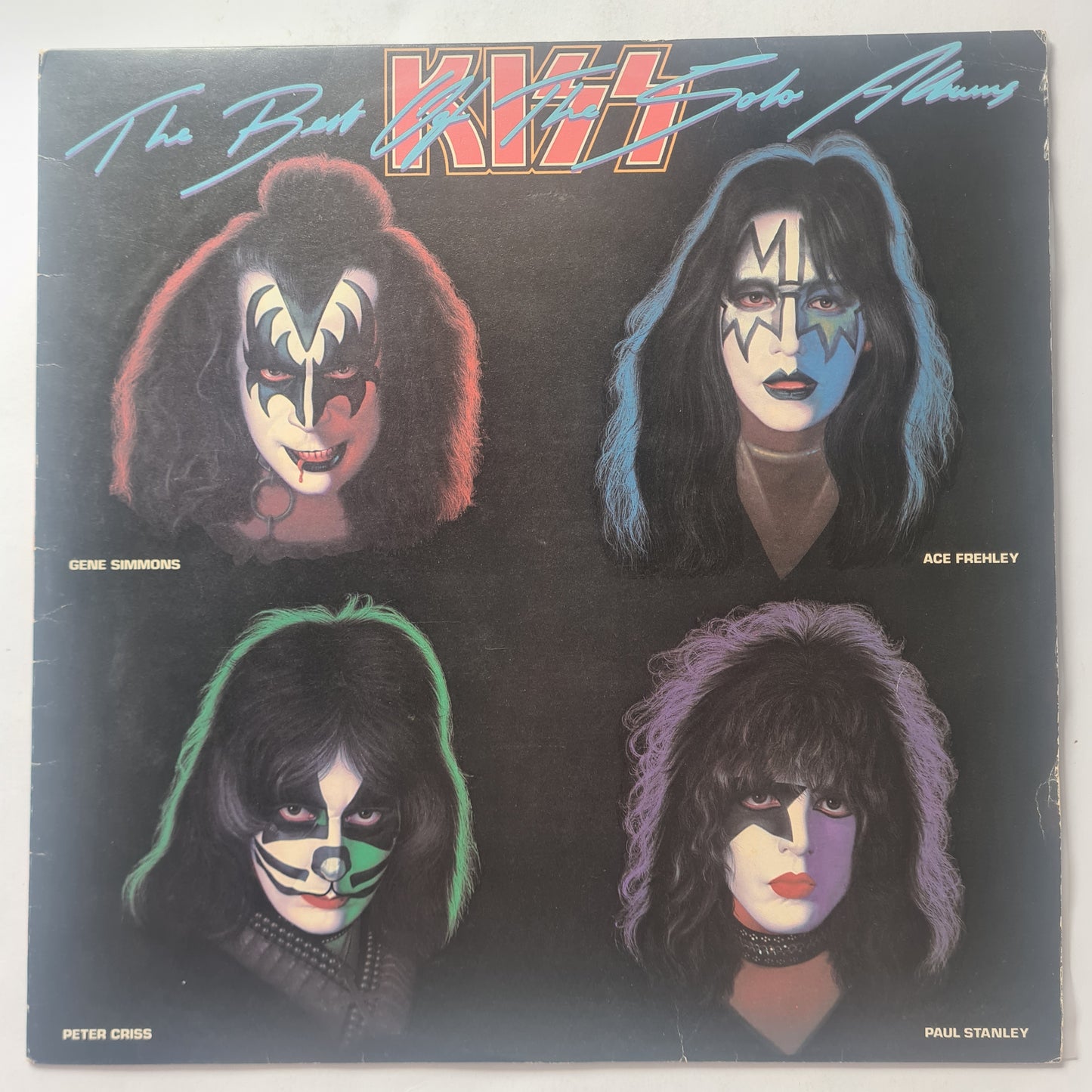 KISS – The Best Of The Solo Albums (with stickers and army form) - 1979 - Vinyl Record LP