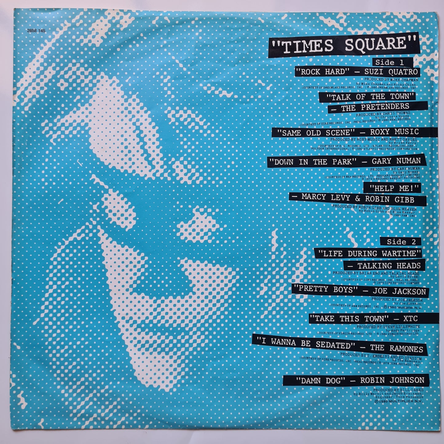 Times Square – The Original Motion Picture Soundtrack - 1980 (Gatefold 2LP) - Vinyl Record