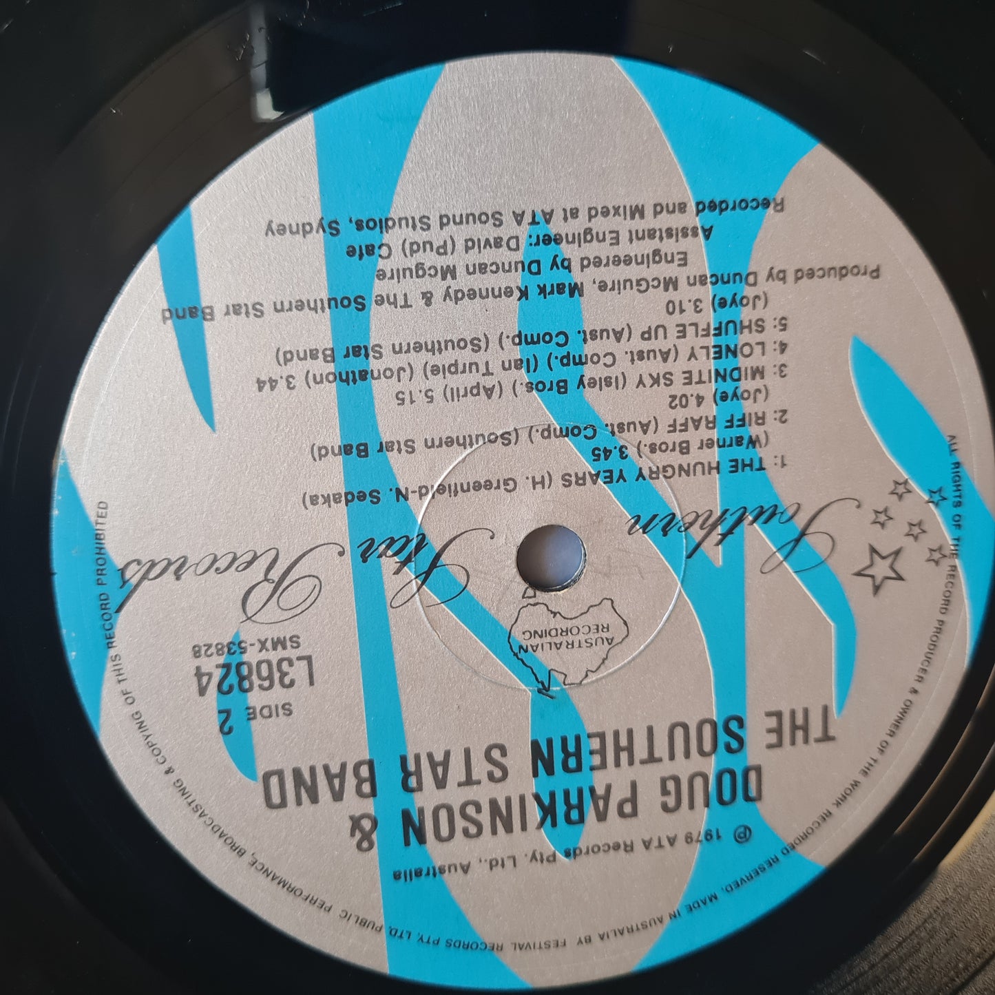 Doug Parkinson's Southern Star Band – I'll Be Around - 1979 - Vinyl Record LP