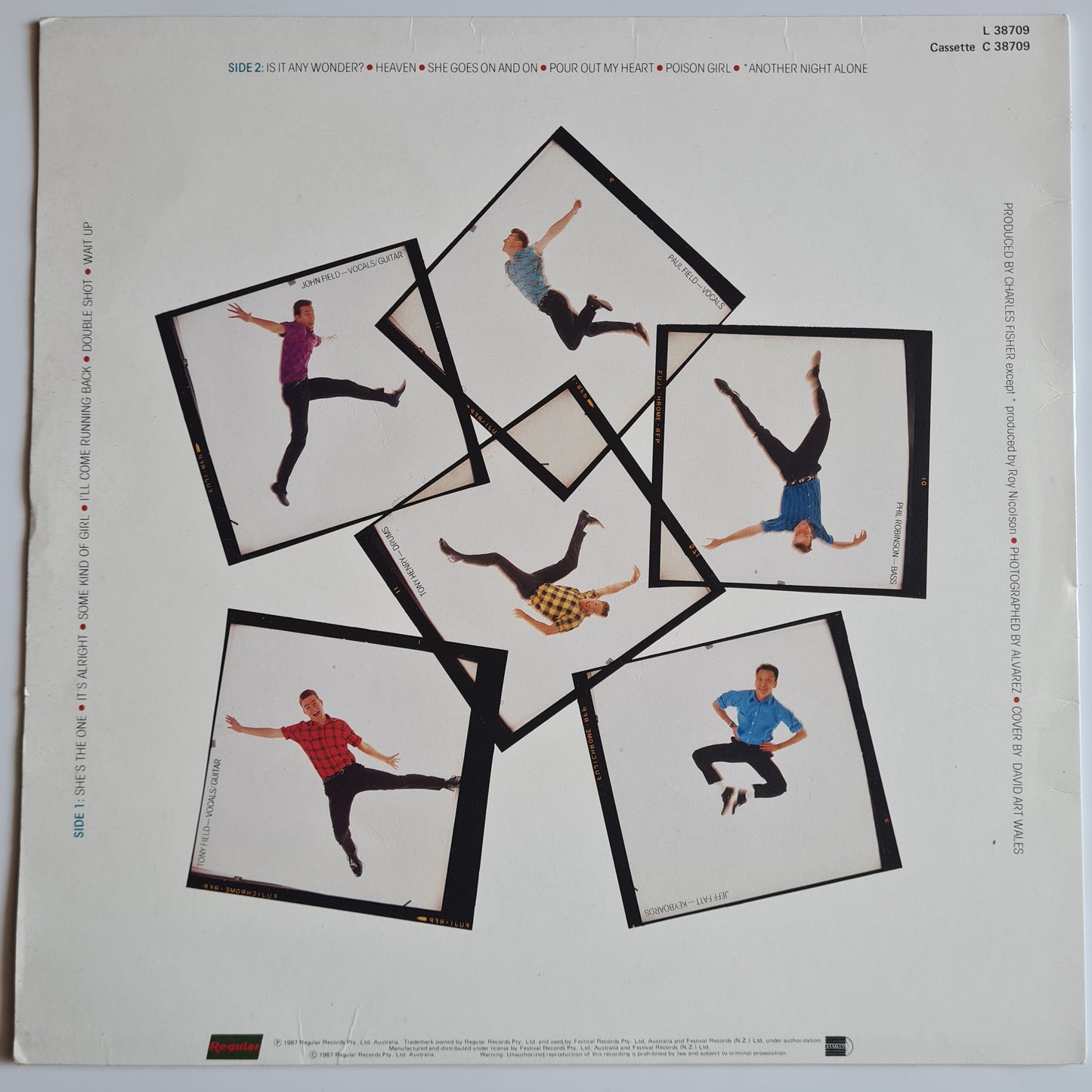 The Cockroaches – The Cockroaches - 1987 - Vinyl Record LP