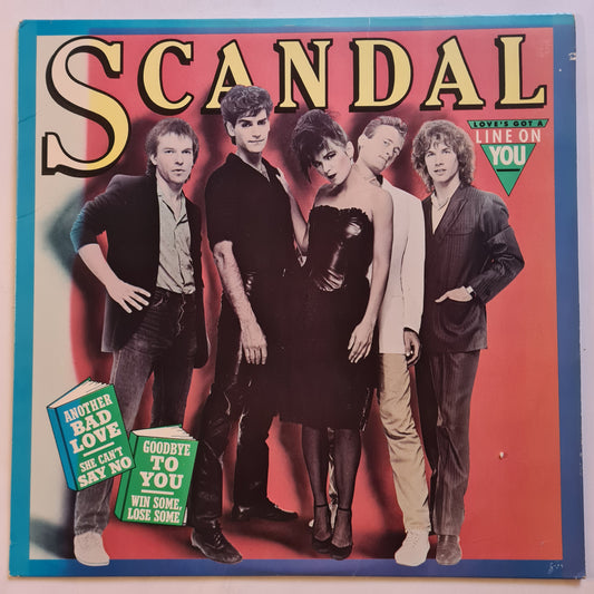 Scandal – Scandal- 1982 - Vinyl Record LP
