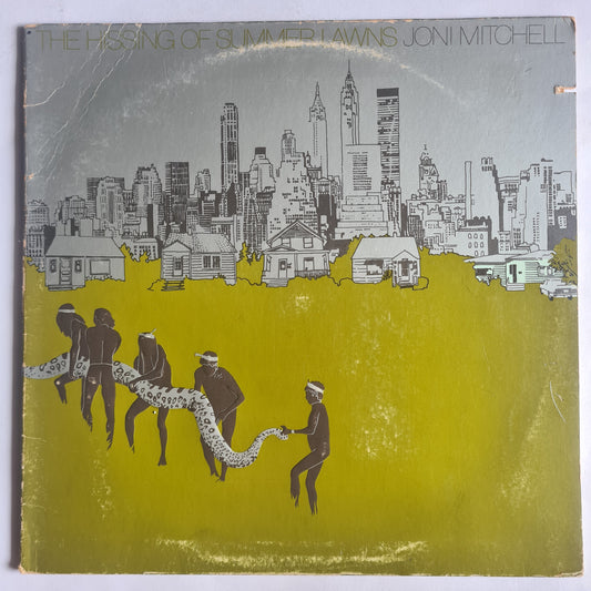 Joni Mitchell – The Hissing Of Summer Lawns - 1975 (USA Pressing) - Vinyl Record LP