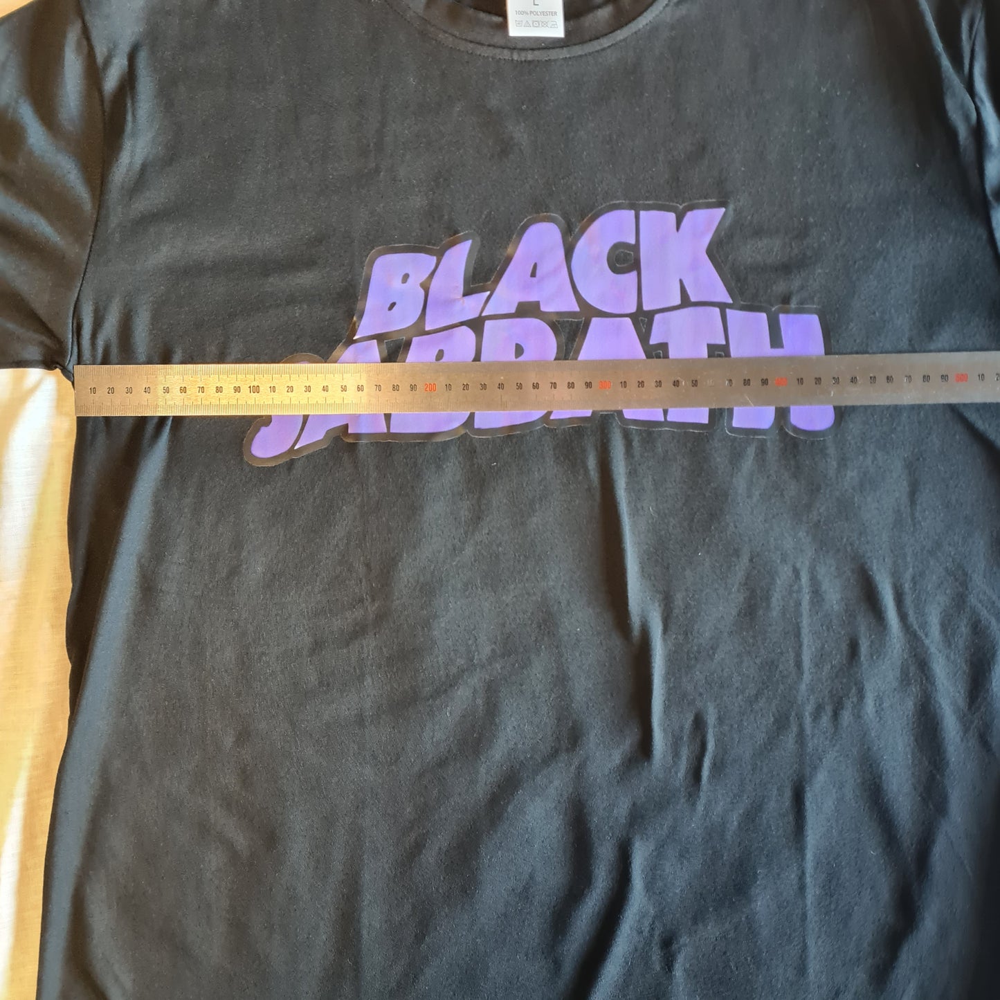 Black Sabbath| Purple Logo | Size Large T-Shirt