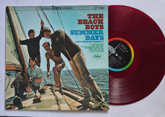 The Beach Boys - Summer Days (And Summer Nights!!) - 1965 (Japanese Pressing Red Vinyl) - Vinyl Record LP