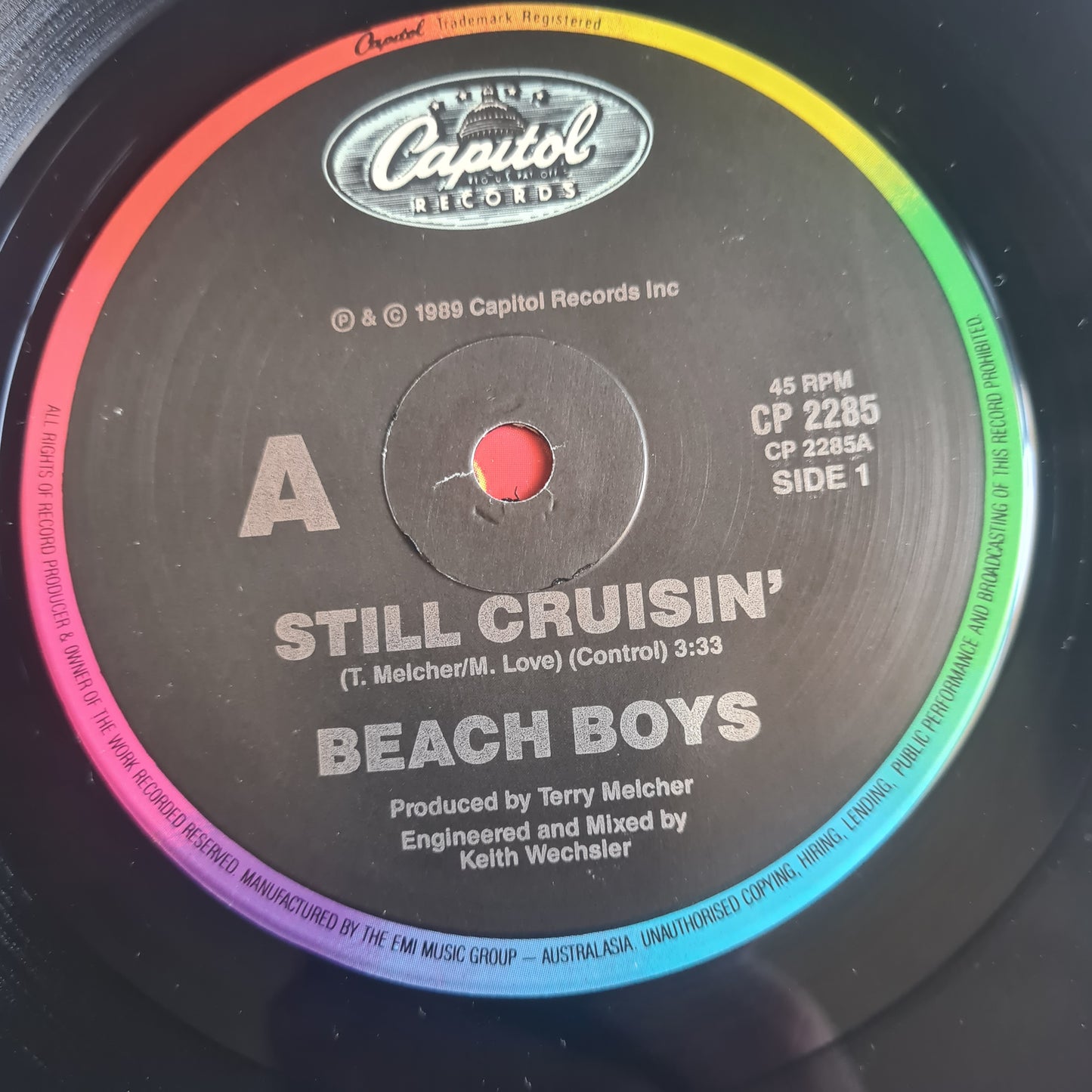 The Beach Boys – Still Cruisin'/ Kokomo - 1989 - Vinyl Record 7" Single - 45 RPM