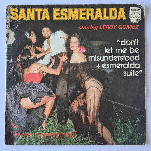 Santa Esmeralda Starring Leroy Gomez - Don't Let Me Be Misunderstood + Esmeralda Suite - 1977 - Vinyl Record 7" Single - 45 RPM
