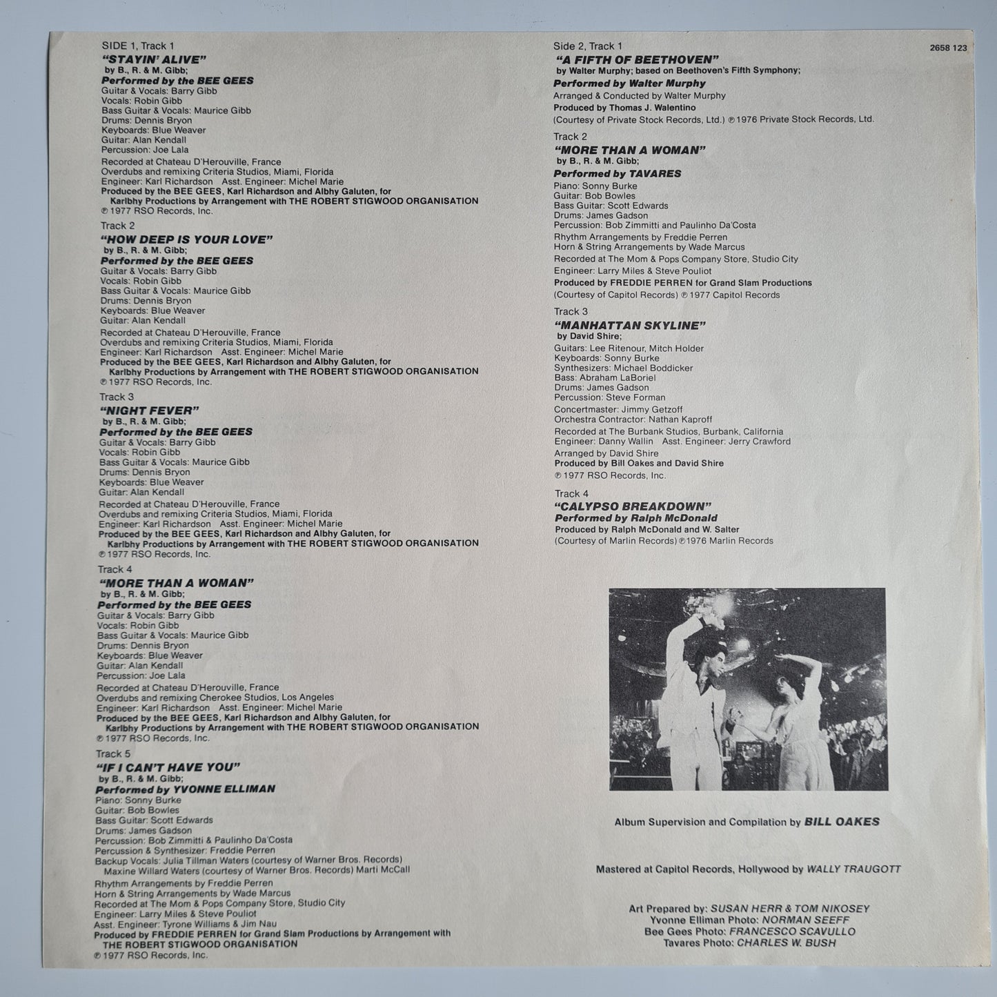 Bee Gees - Saturday Night Fever – The Original Movie Soundtrack - 1977 - Vinyl Record 2LP