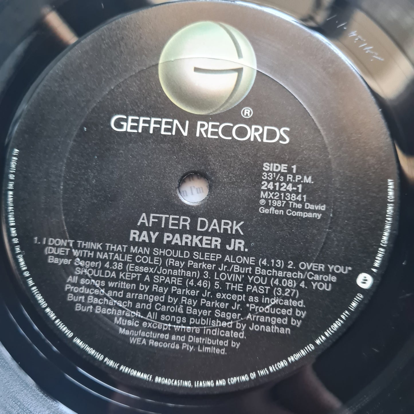 Ray Parker Jr. – After Dark - 1987 - Vinyl Record LP