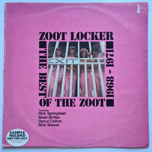 Zoot – Zoot Locker (The Best Of The Zoot - 1968-1971) - 1980 - Vinyl Record LP