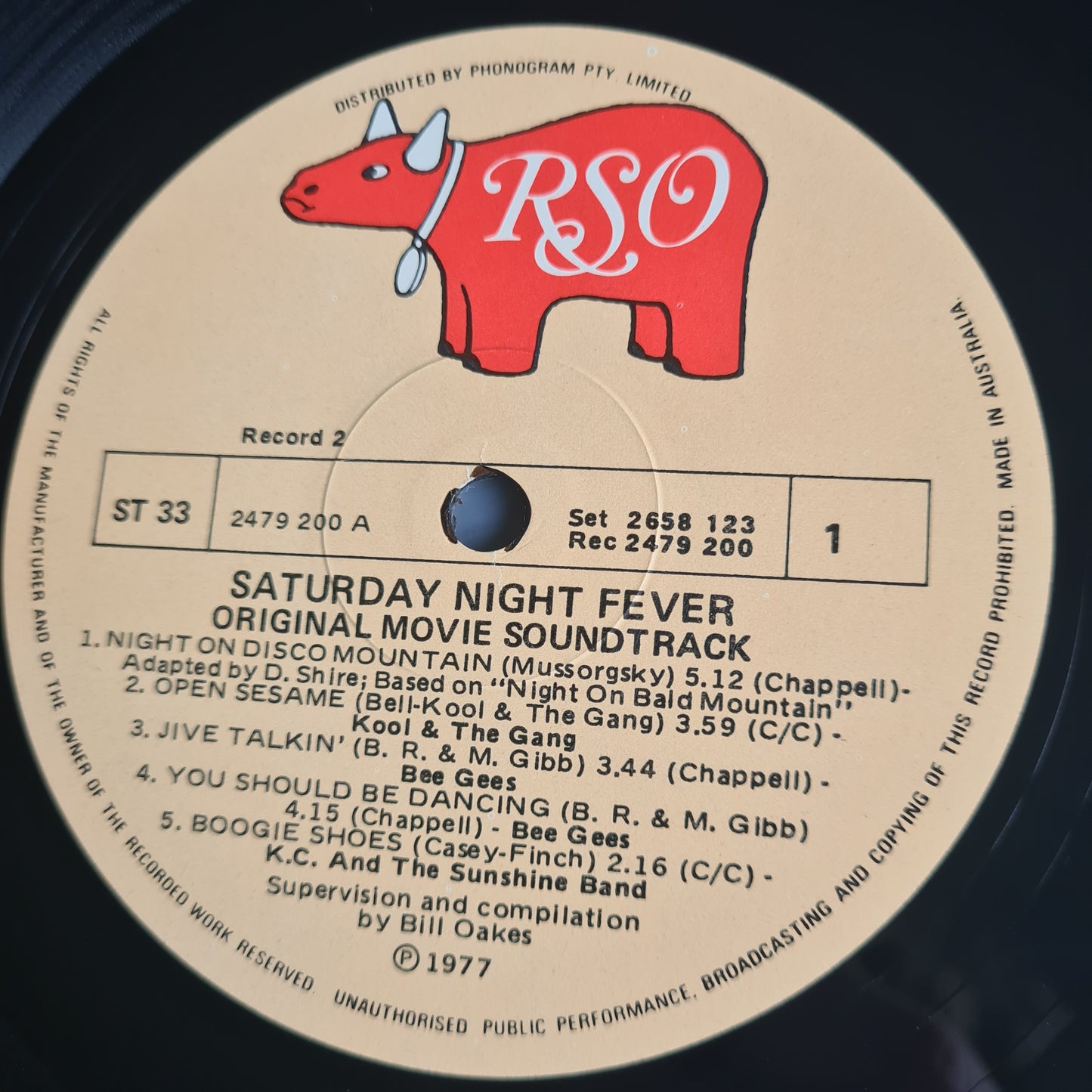 Bee Gees - Saturday Night Fever – The Original Movie Soundtrack - 1977 - Vinyl Record 2LP