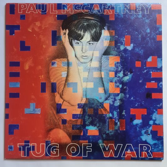 Paul McCartney (Beatles) – Tug Of War - 1982 Vinyl Record LP (near mint)