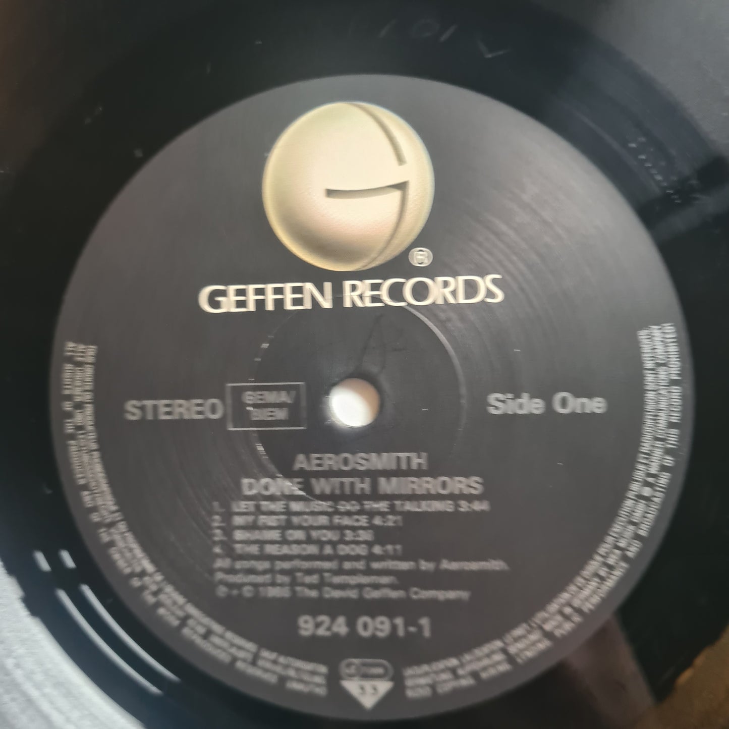 Aerosmith – Done With Mirrors - 1985 - Vinyl Record LP