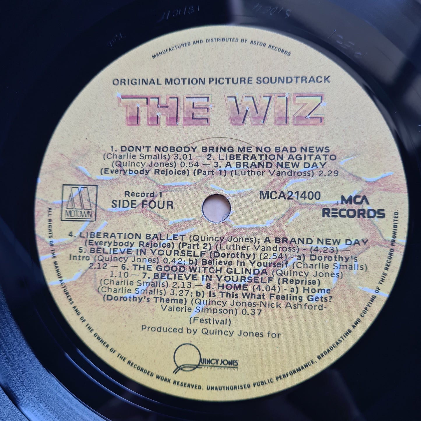 Various Artists (Michael Jackson, Diana Ross) – The Wiz (Original Motion Picture Soundtrack) - 1978 - Vinyl Record 2LP