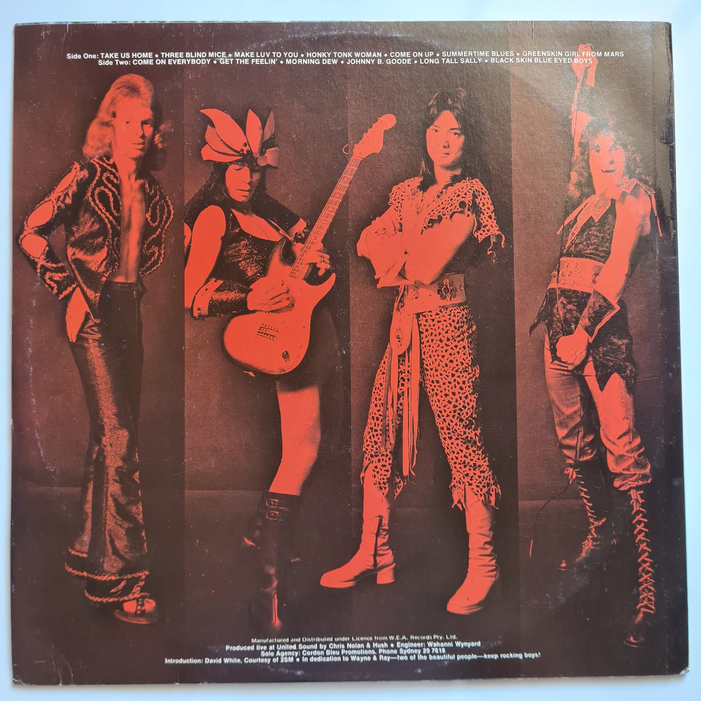 Hush – Aloud 'N' Live -1973 (Debut Album) - Vinyl Record LP