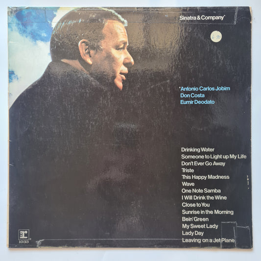 Frank Sinatra & Antonio Carlos Jobim – Sinatra & Company - 1971 - Vinyl Record LP 🇧🇷