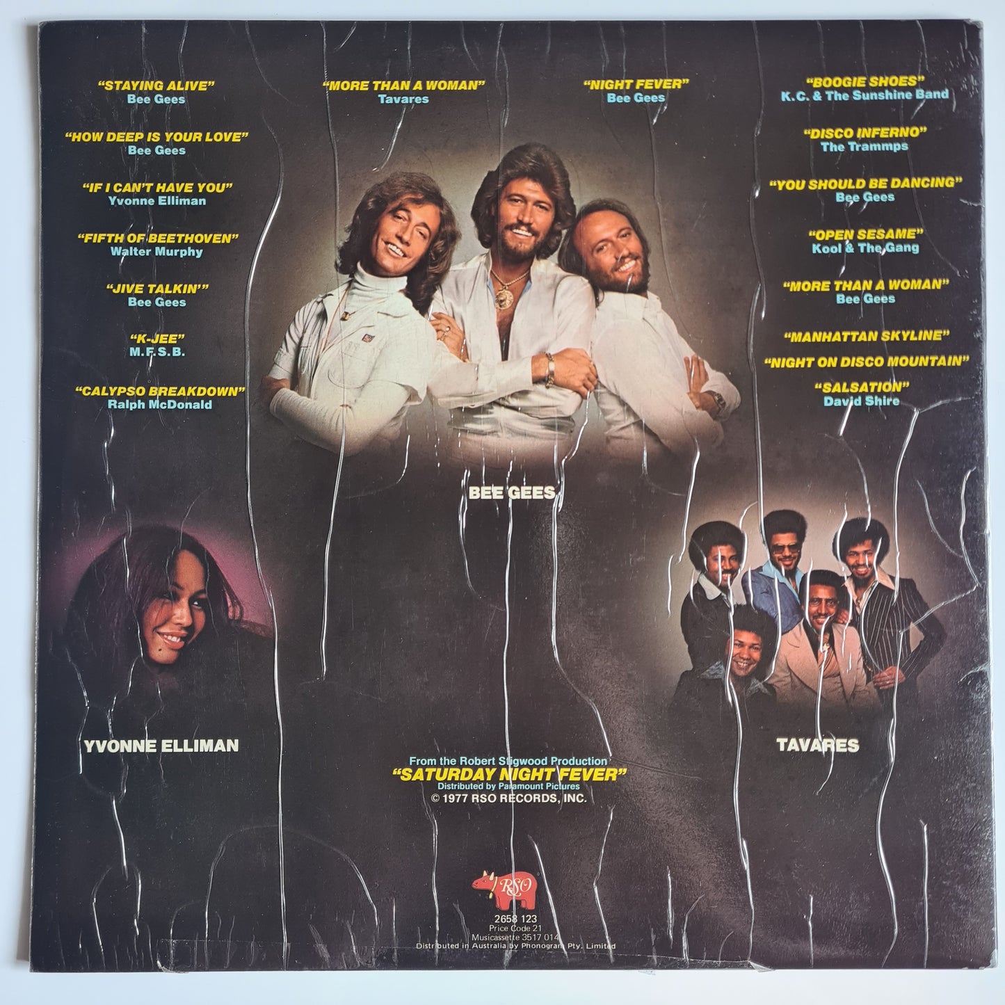 Bee Gees - Saturday Night Fever – The Original Movie Soundtrack - 1977 - Vinyl Record 2LP