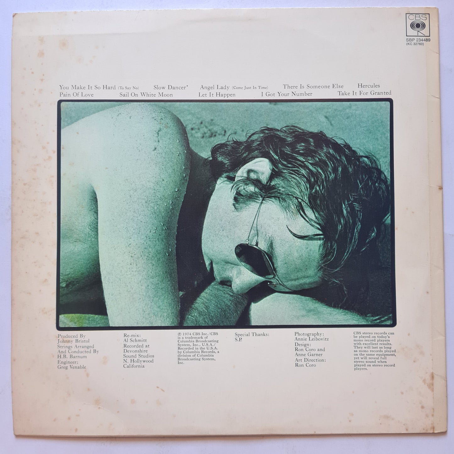 Boz Scaggs – Slow Dancer - 1974 - Vinyl Record LP