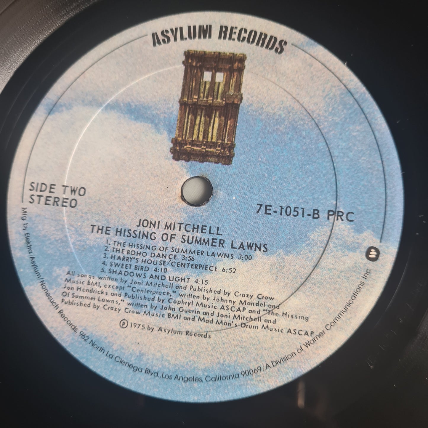 Joni Mitchell – The Hissing Of Summer Lawns - 1975 (USA Pressing) - Vinyl Record LP