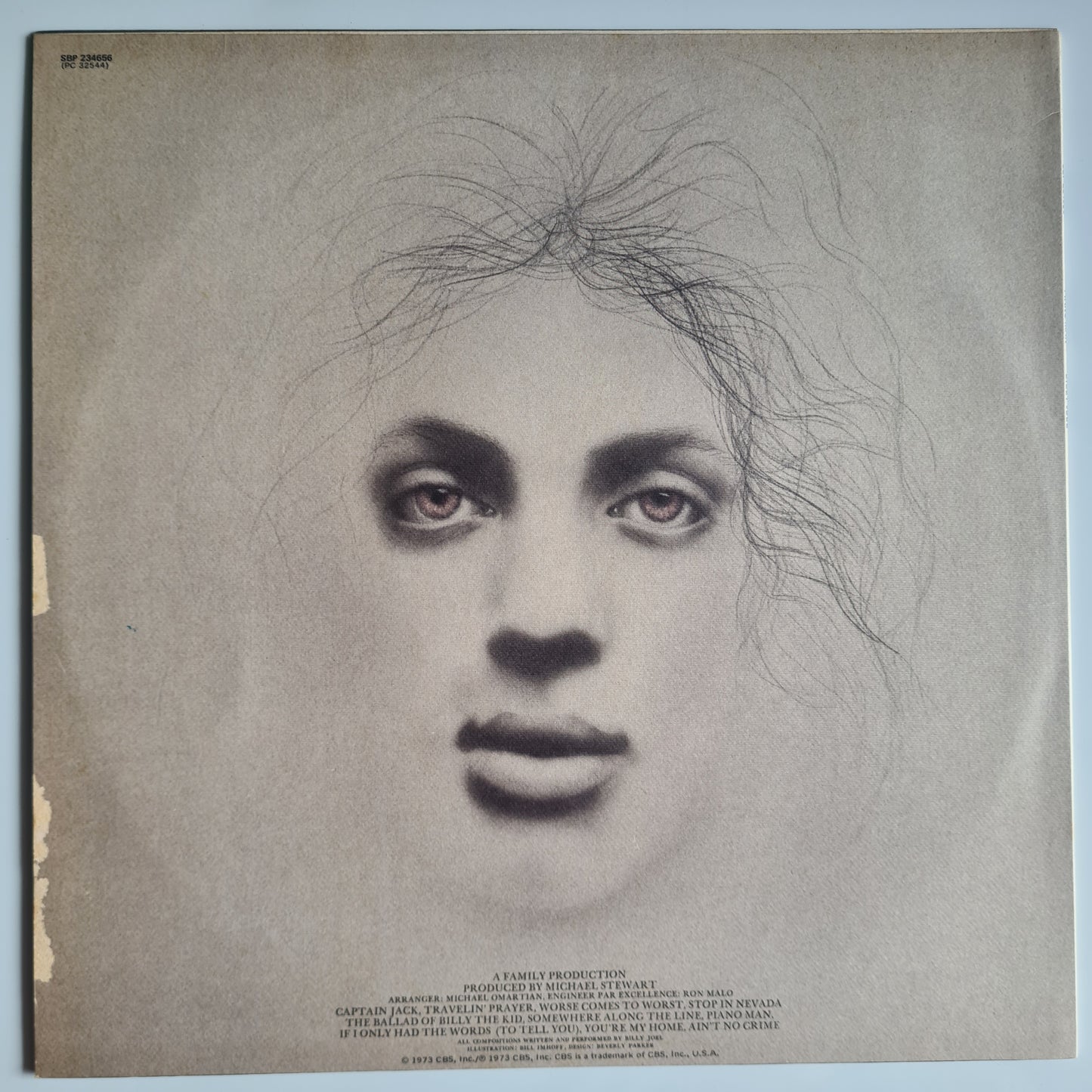 Billy Joel – Piano Man - 1973 (1975 Australian Pressing) - Vinyl Record LP