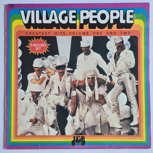Village People – Village People Greatest Hits Volume 1 & 2 - 1983 - 2LP Vinyl Record