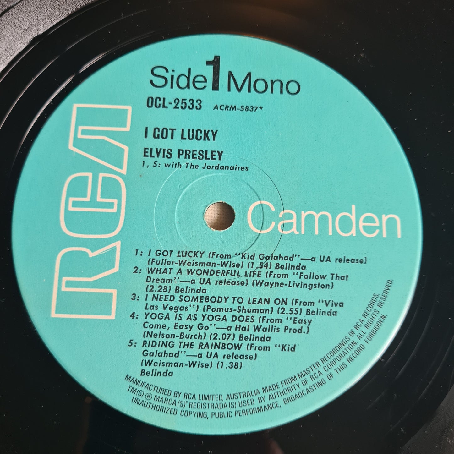 Elvis Presley – I Got Lucky  - 1971 - Vinyl Record LP