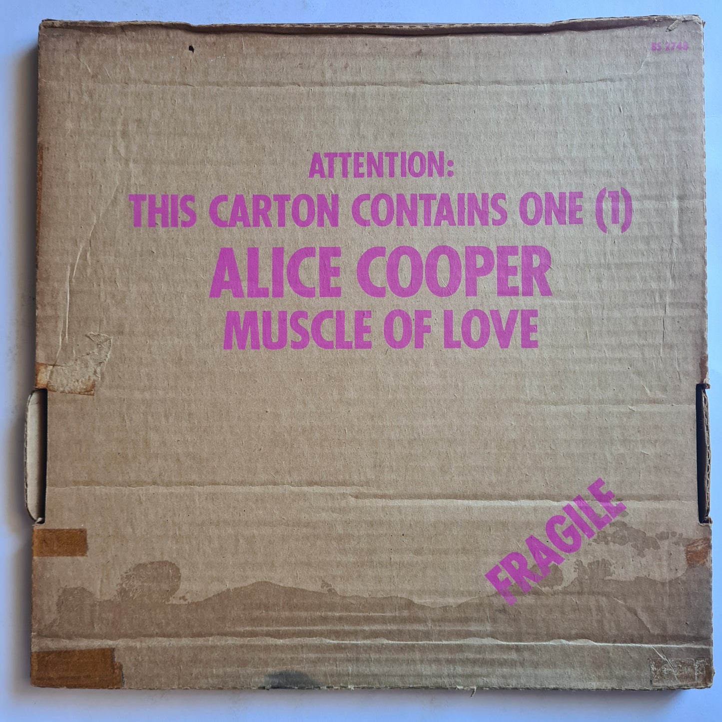 Alice Cooper – Muscle Of Love (with Cardboard box) - 1973 - Vinyl Record LP