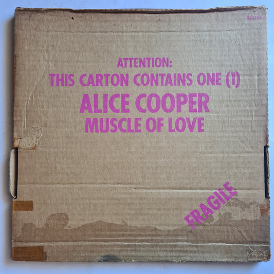 Alice Cooper – Muscle Of Love (with Cardboard box) - 1973 - Vinyl Record LP