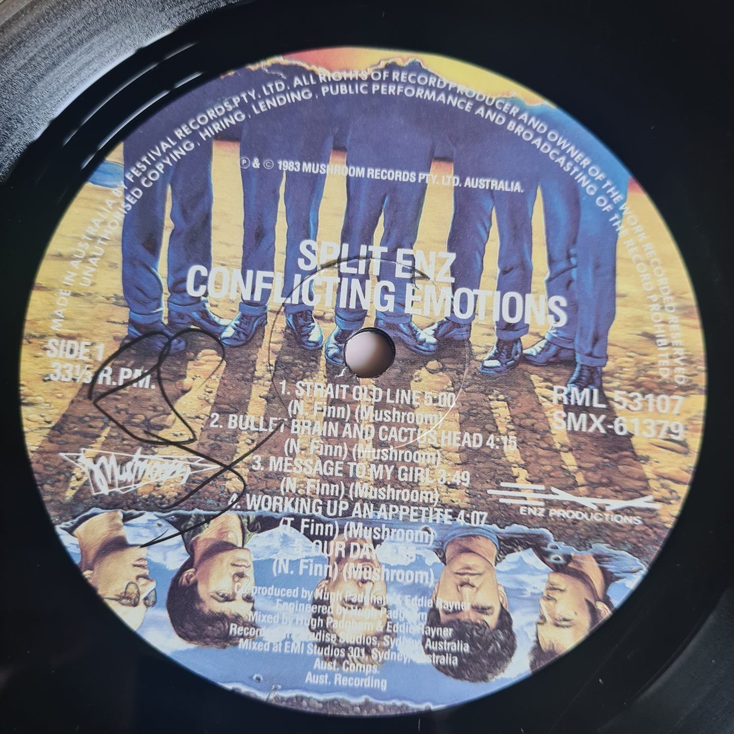 Split Enz – Conflicting Emotions - 1983 - Vinyl Record LP