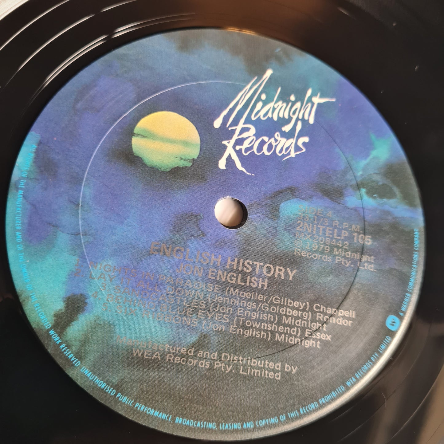 Jon English – English History - 1979 (Gatefold 2LP) - Vinyl Record (near mint)