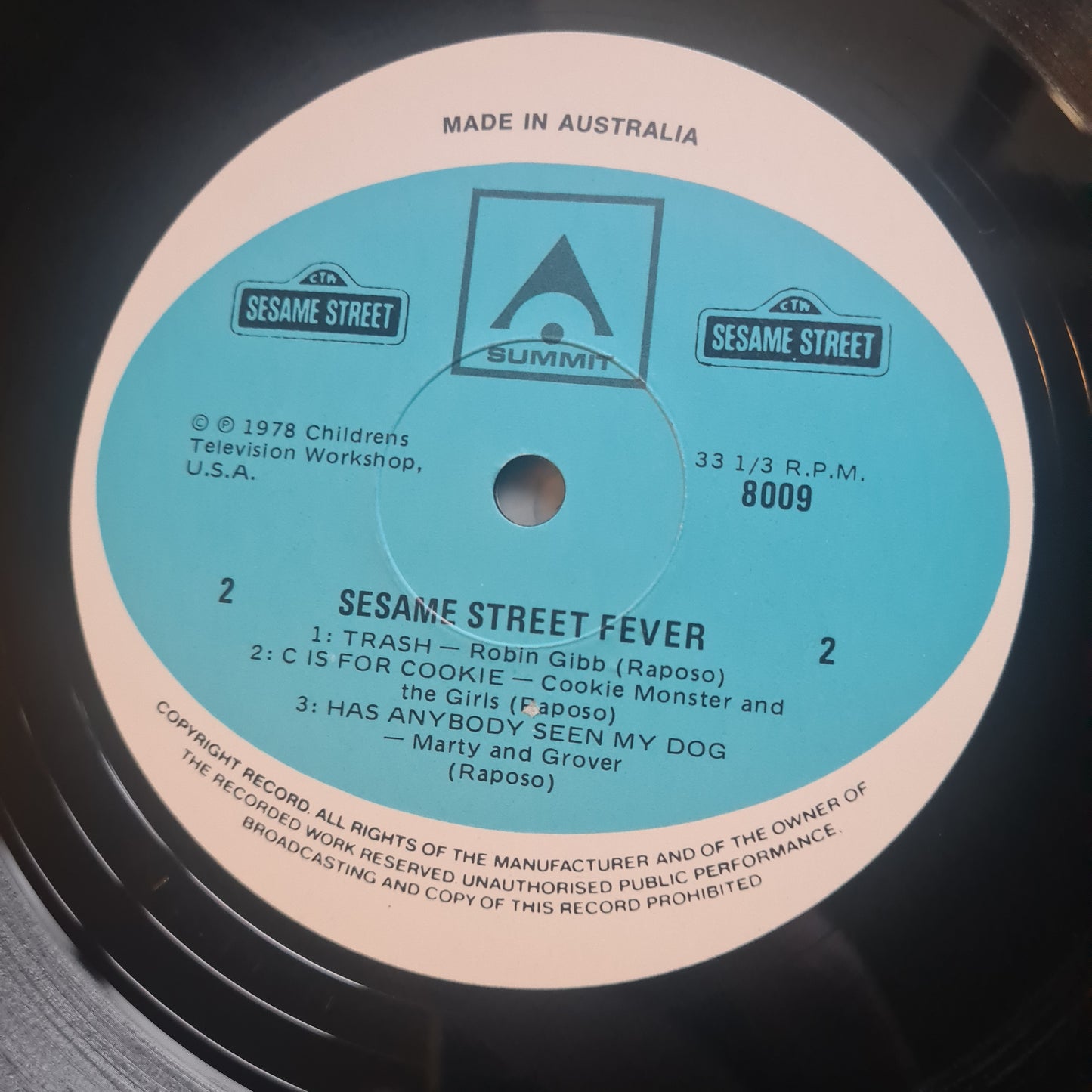 Sesame Street – Sesame Street Fever - 1978 - Vinyl Record LP