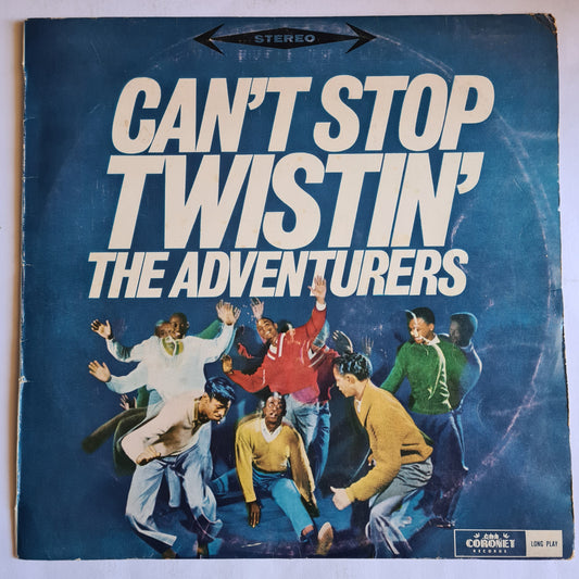 The Adventurers – Can't Stop Twistin' - 1961 - Vinyl Record LP