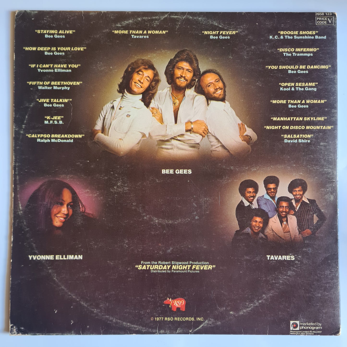 Bee Gees - Saturday Night Fever – The Original Movie Soundtrack - 1977 (New Zealand Pressing) - Vinyl Record 2LP