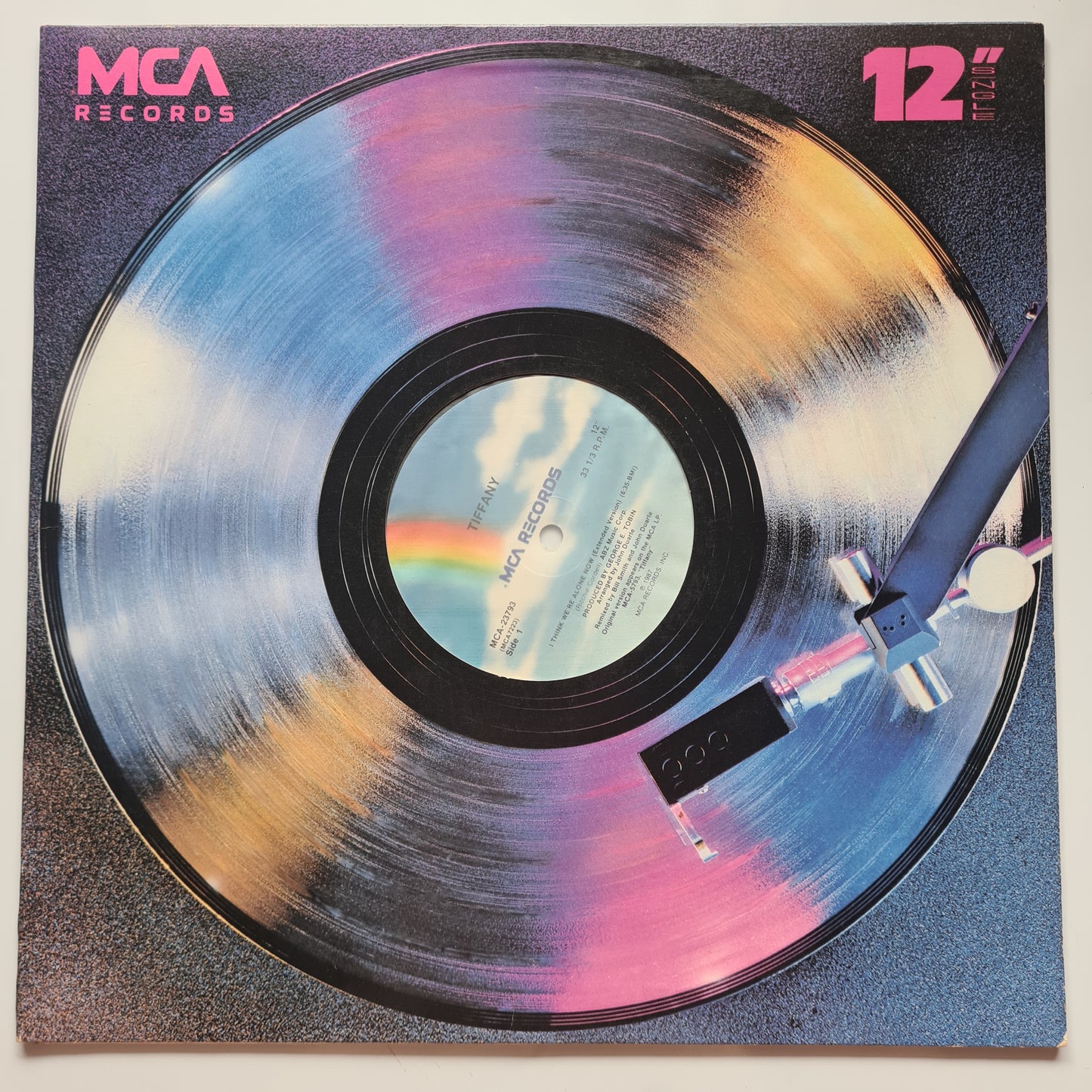 Tiffany – I Think We're Alone Now (extended dance mix) - 1987 - Vinyl Record 12" Maxi Single (STRANGER THINGS)