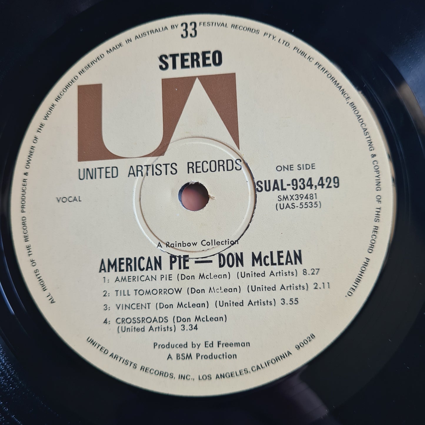 Don McLean – American Pie - 1971 - Vinyl Records LP