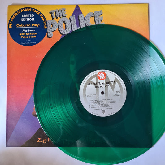 The Police – Zenyatta Mondatta - 1980 (1981 Green Translucent Australian Pressing) - Vinyl Record LP